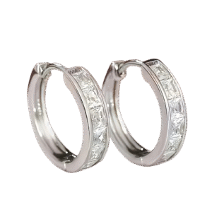 925 Silver Plated Minimalist Stud Earrings – Lightweight Hypoallergenic Jewellery for Women