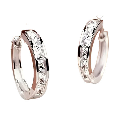 925 Silver Plated Minimalist Stud Earrings – Lightweight Hypoallergenic Jewellery for Women